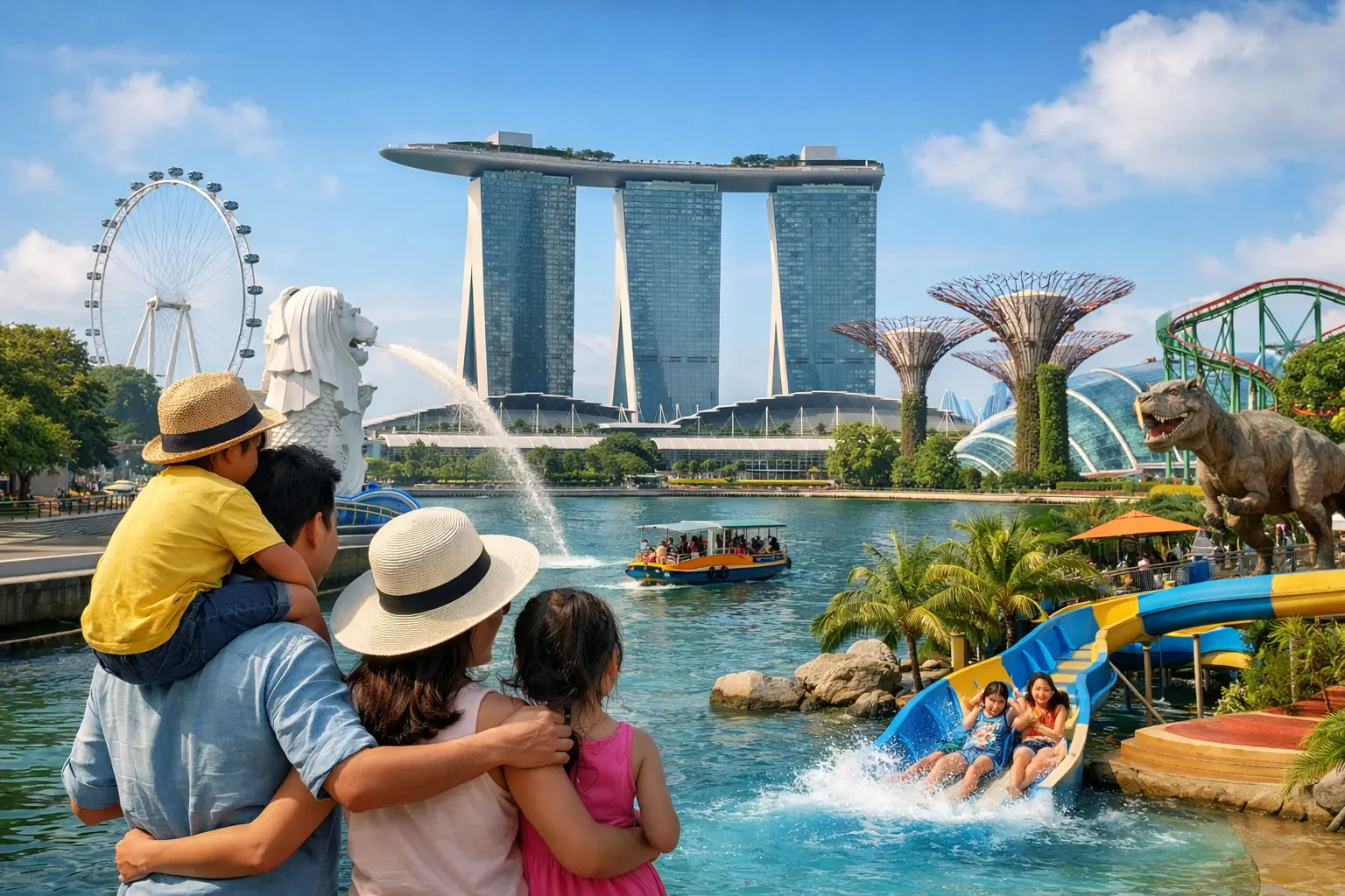 12 Tempat Menarik Singapura untuk Keluarga