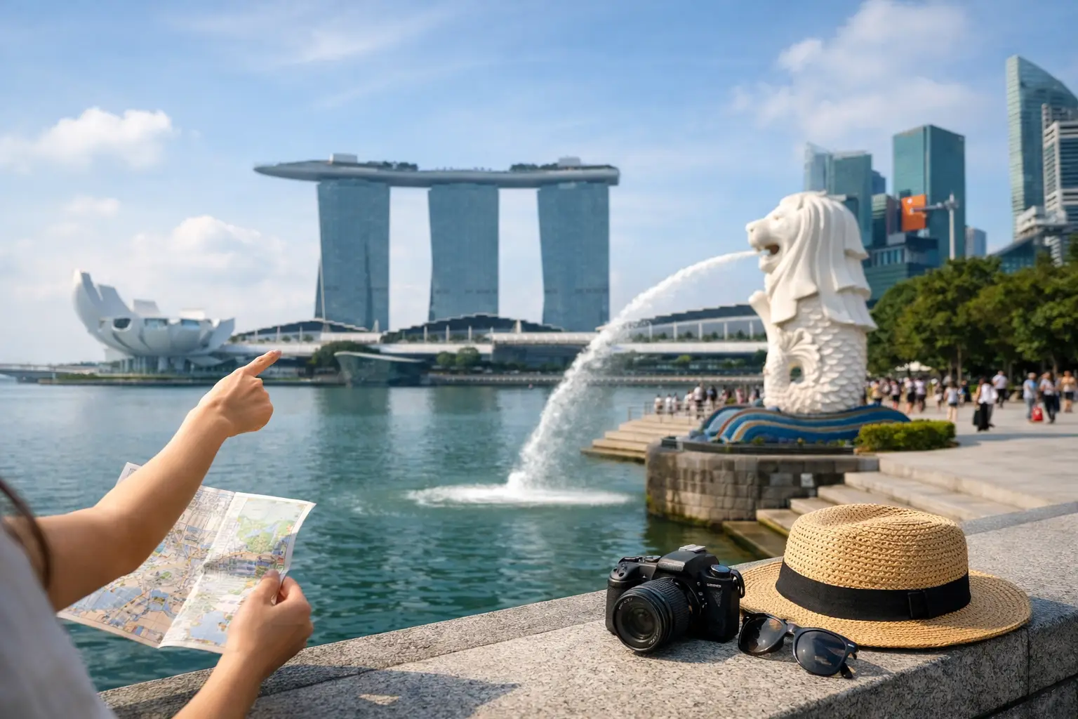 Itinerari Setengah Hari Singapura yang Praktikal