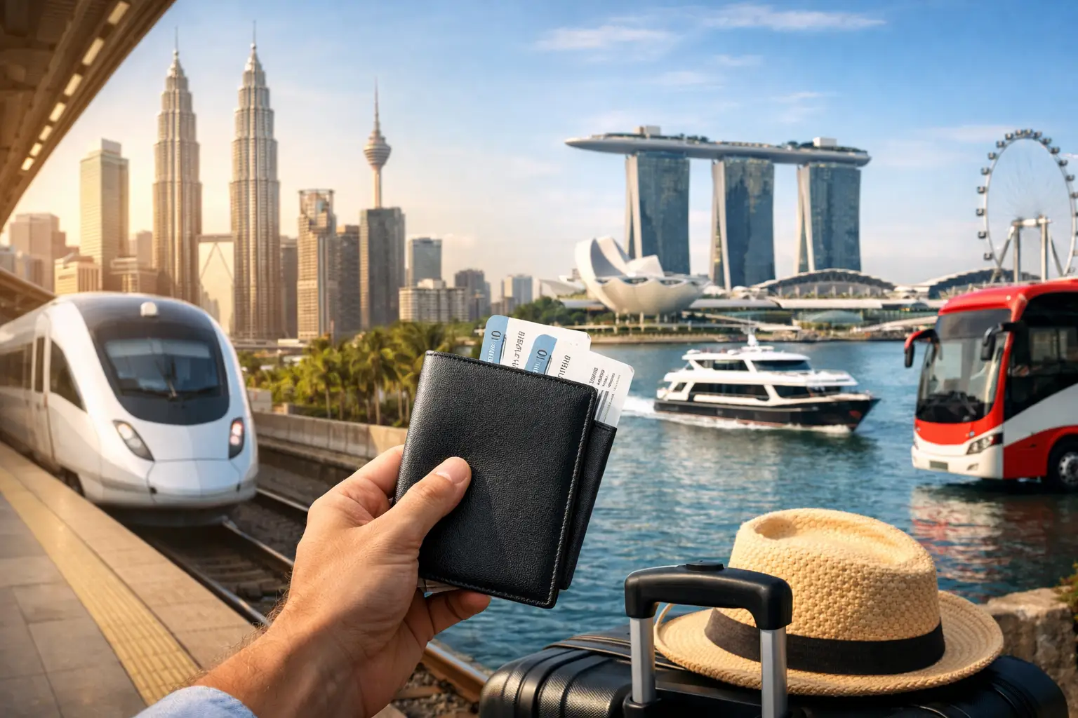 Transfer Kuala Lumpur ke Singapura yang Mudah