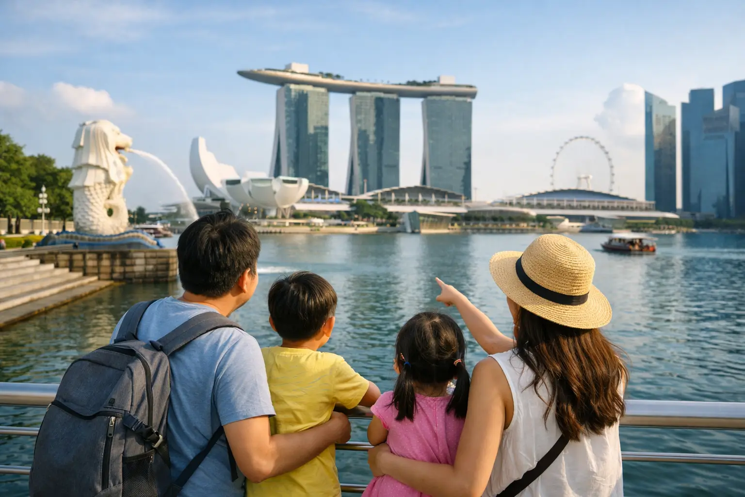 Itinerari Singapore Keluarga 3H2M yang Mudah