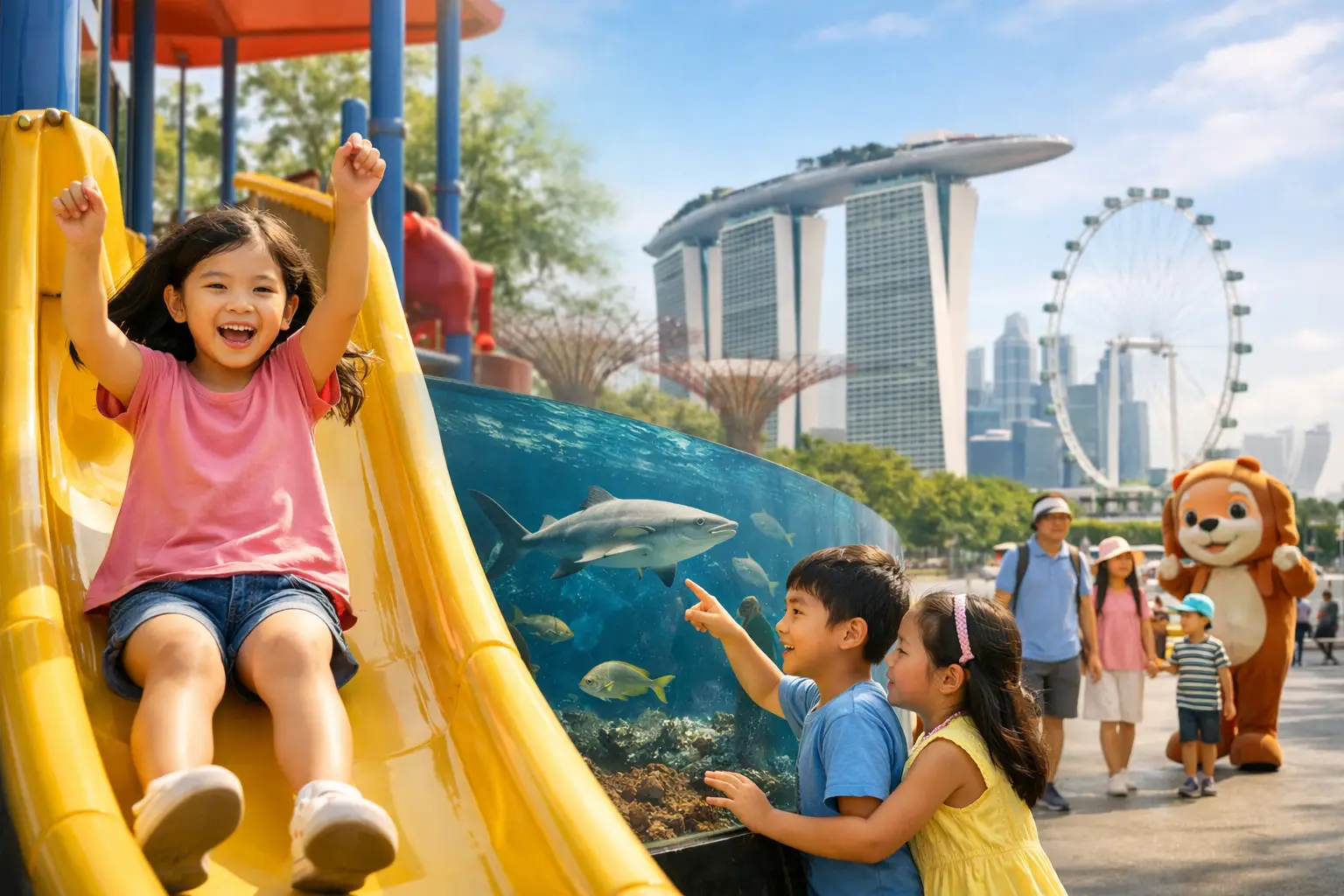12 Aktiviti Kanak Kanak di Singapore