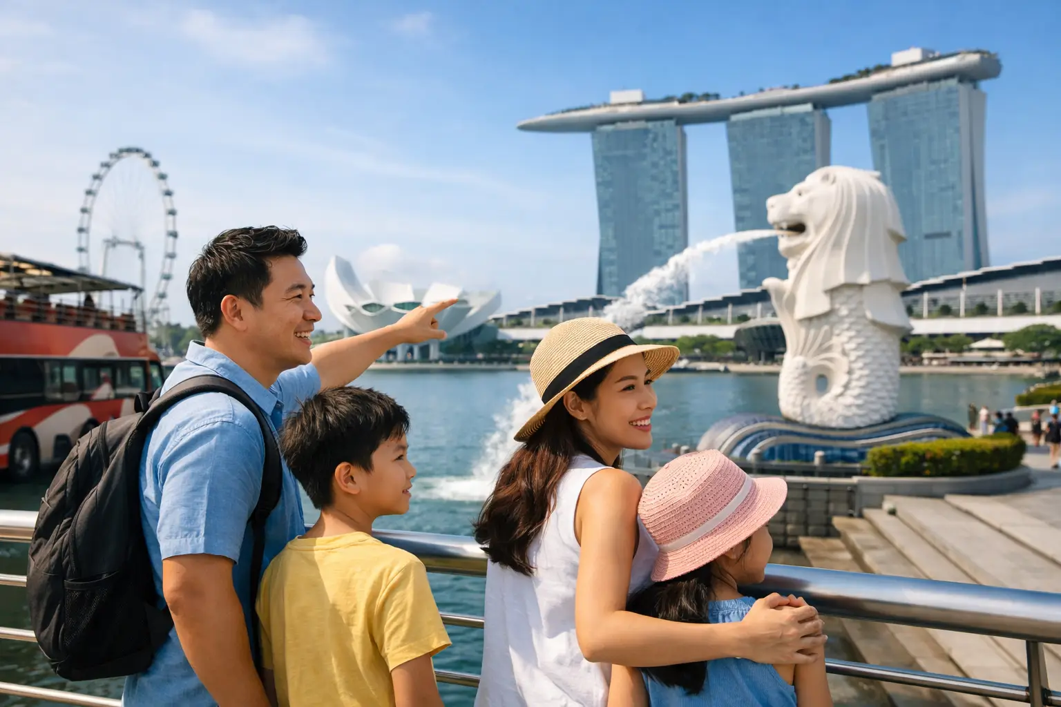Berapa Kos City Tour Singapura untuk Keluarga?