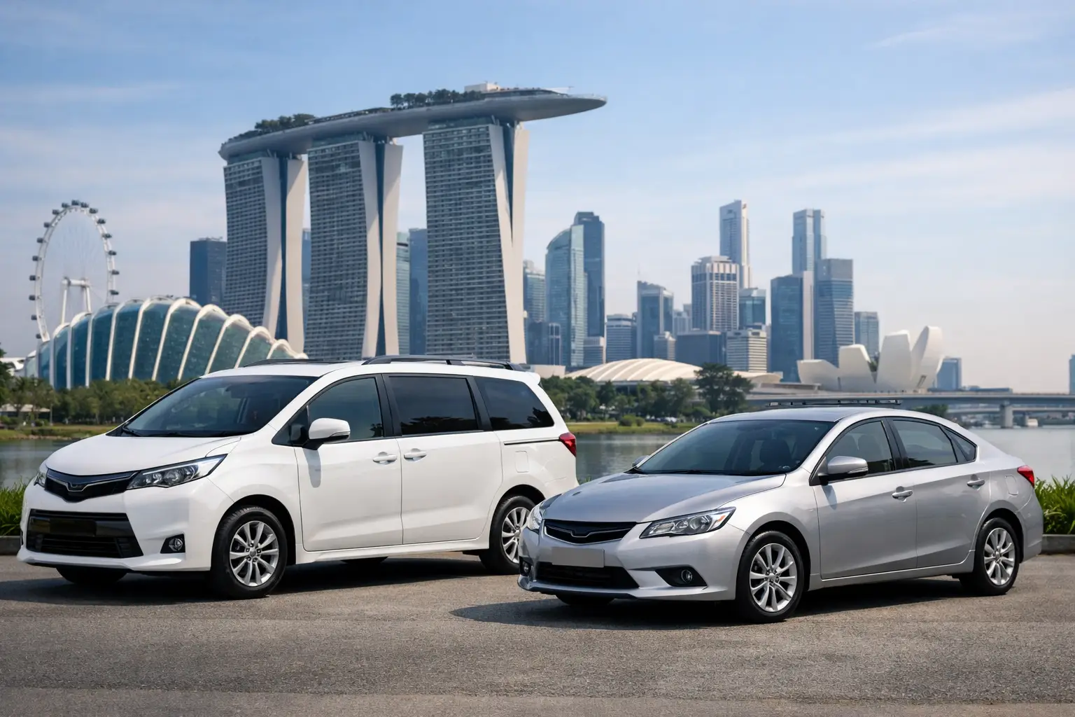 MPV atau Kereta Sewa Singapura: Mana Sesuai?