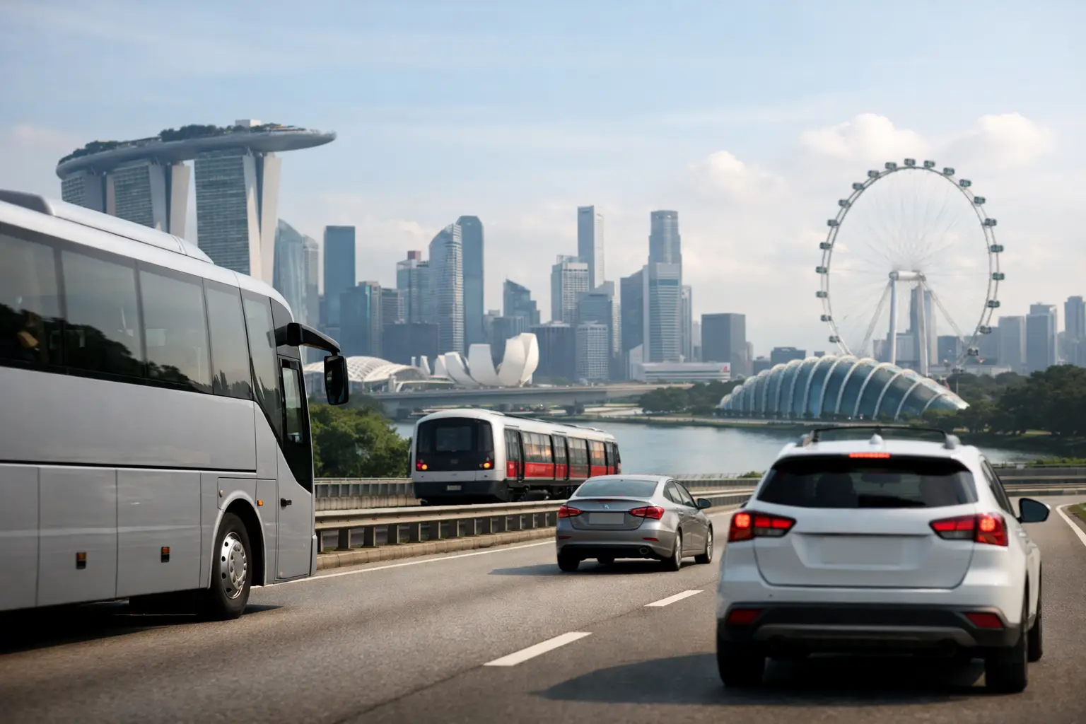 Transport Darat ke Singapore Yang Lebih Mudah