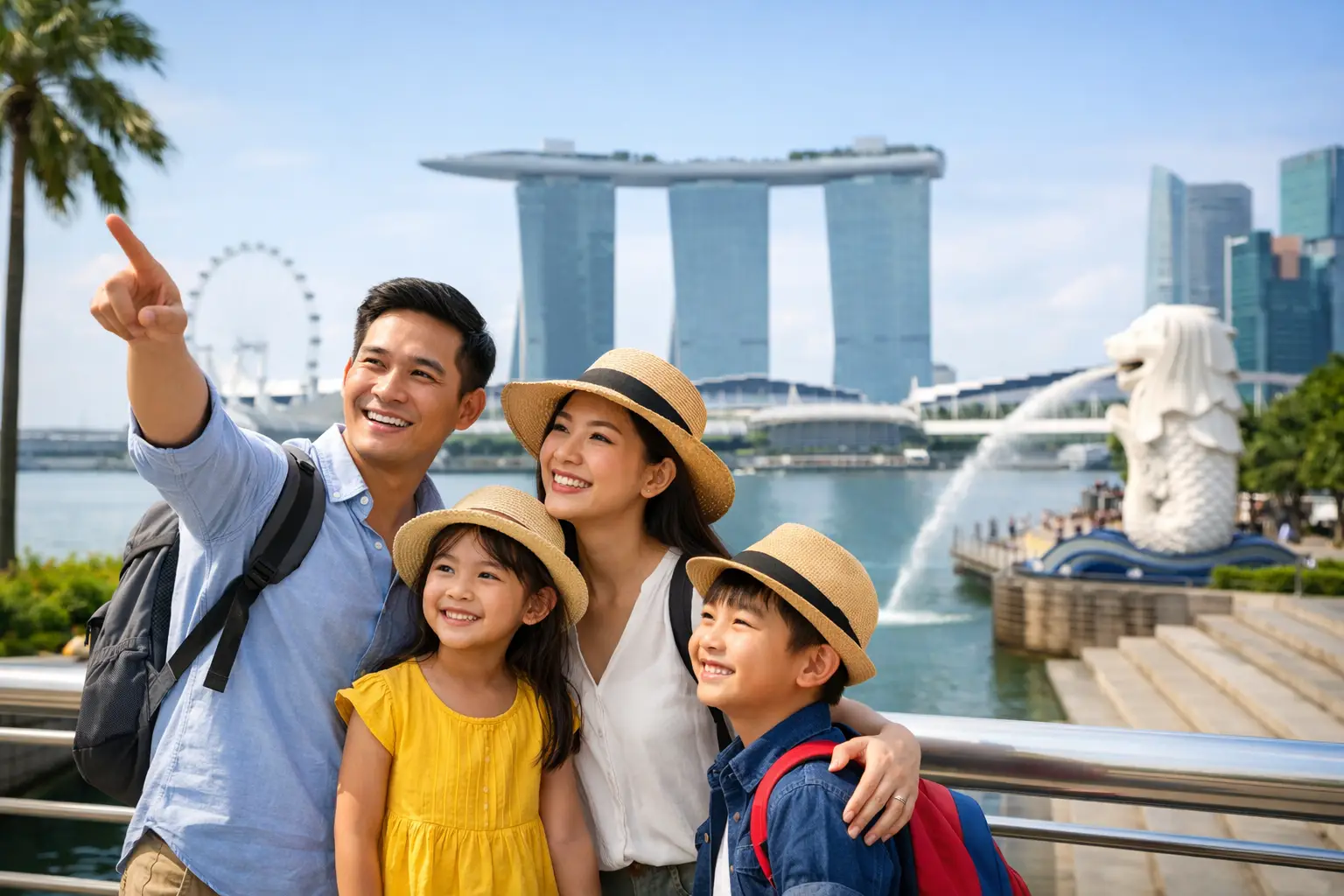 6 Tip Perjalanan Keluarga Singapura yang Selesa