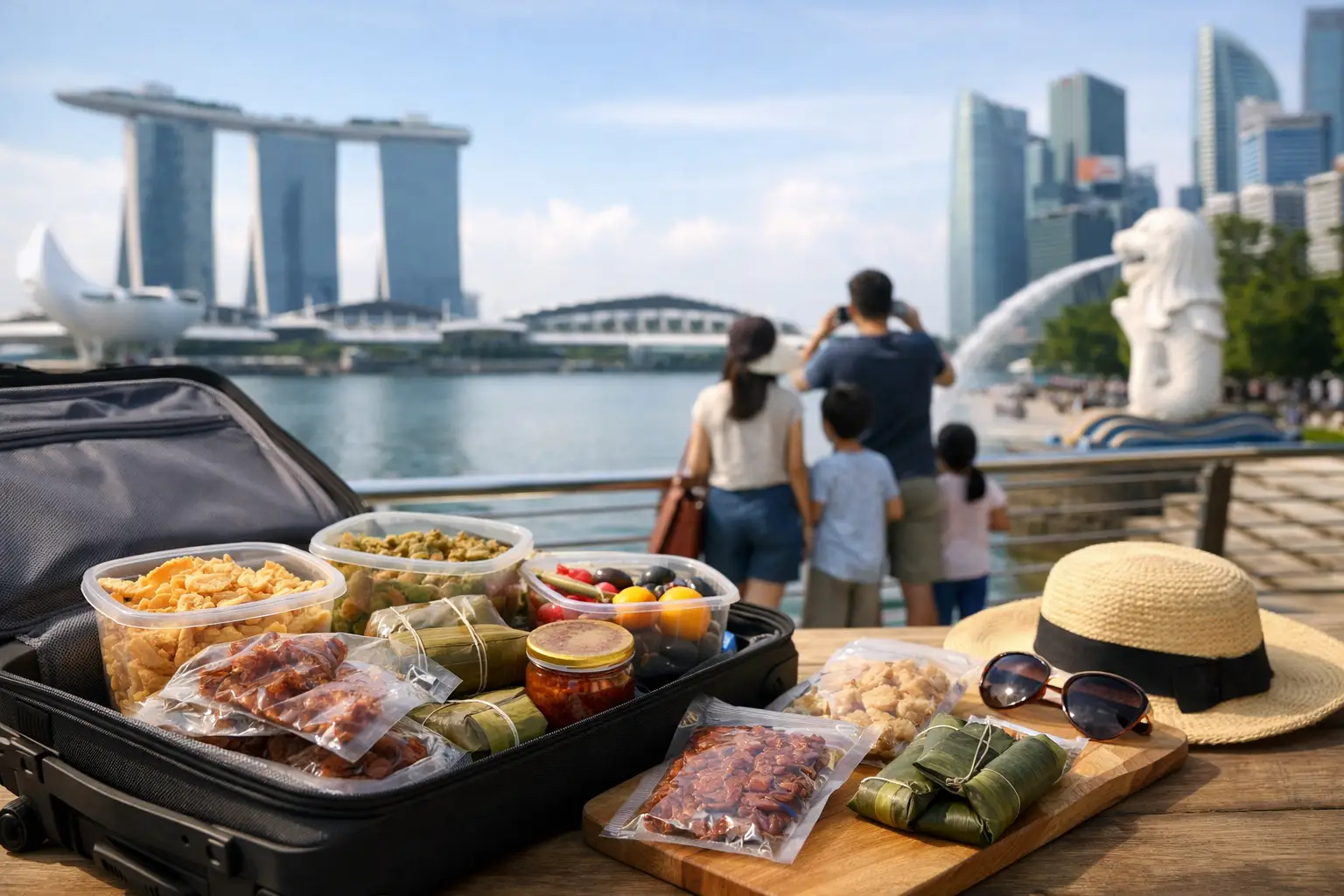 Bolehkah Bawa Makanan ke Singapura untuk Trip Keluarga?