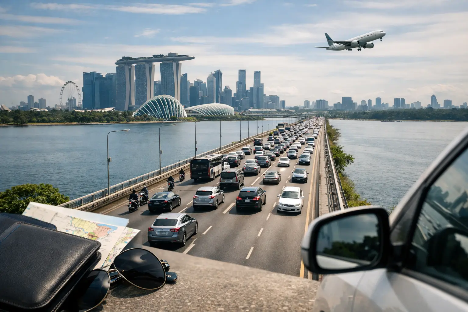 Cara Elak Sesak Causeway untuk Trip Singapura