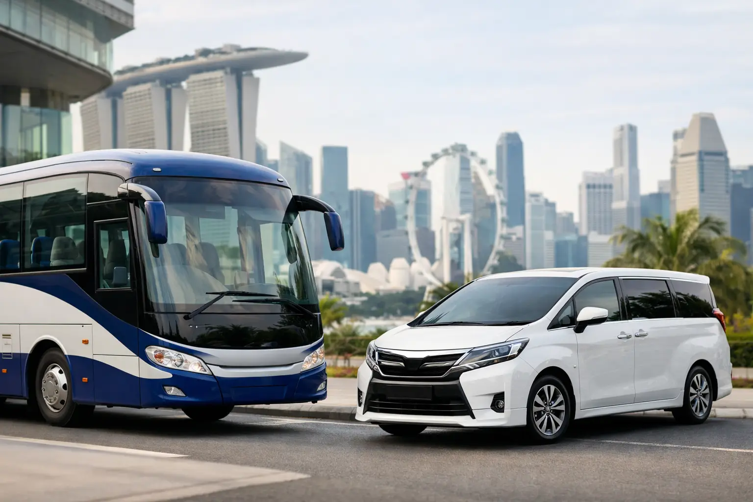 Bas Ekspres atau MPV Singapura: Mana Lebih Selesa?