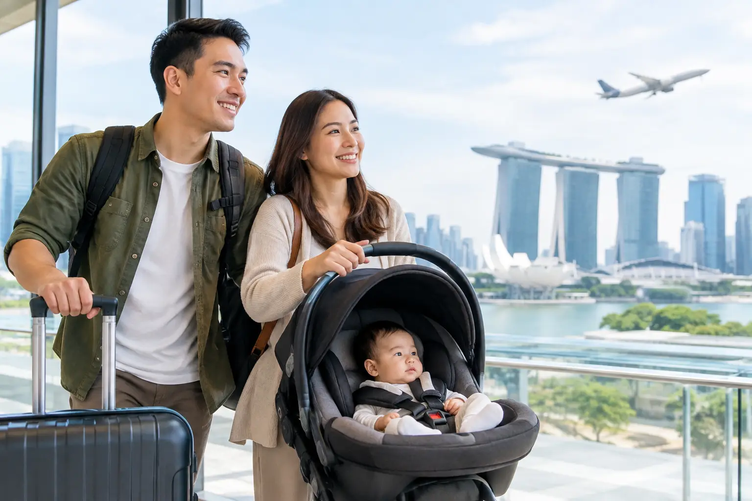 Cara Bawa Kerusi Bayi ke Singapura Dengan Mudah