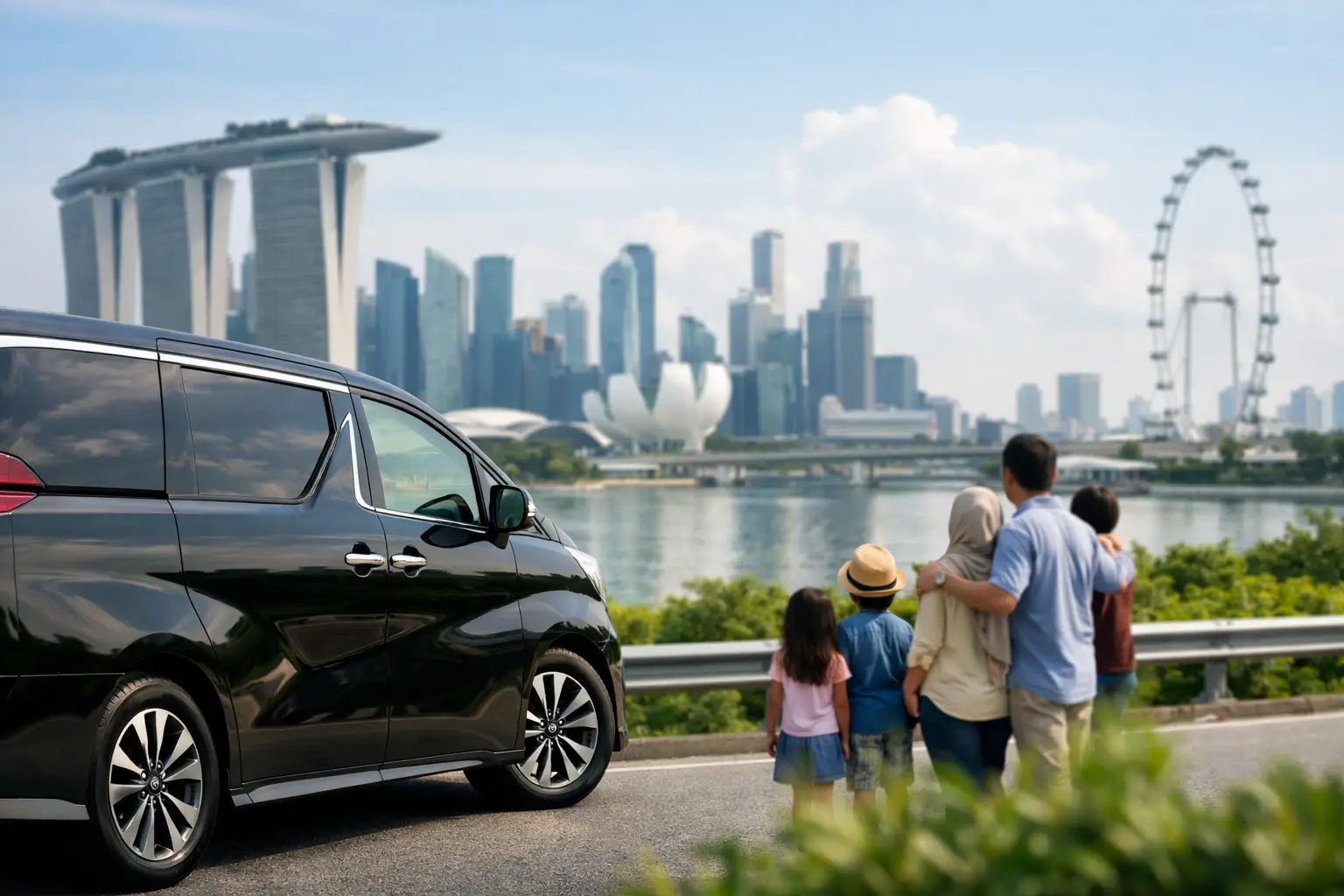 Pengalaman Naik MPV ke Singapura Lebih Selesa