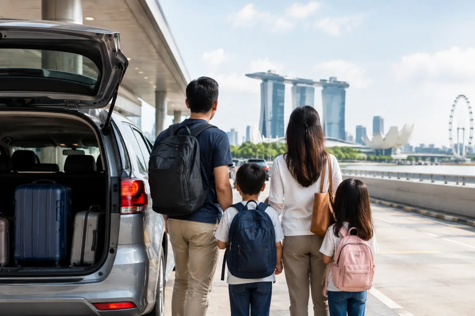 Review Transport Darat ke Singapura untuk Keluarga