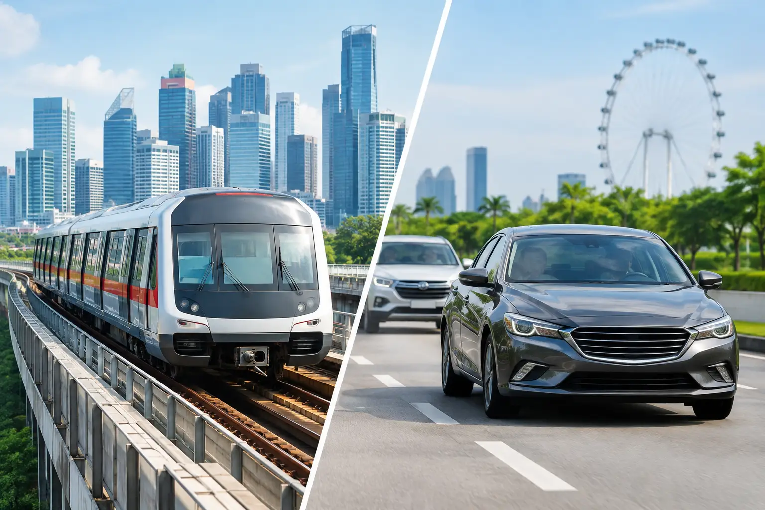 MRT atau Pengangkutan Peribadi di Singapura