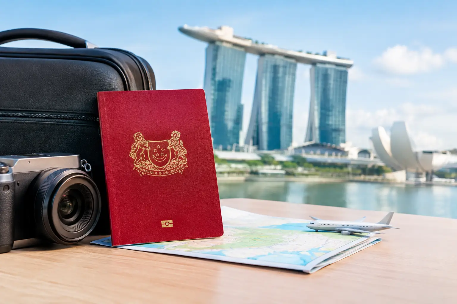 Pasport Sah Singapura untuk Perjalanan Lancar