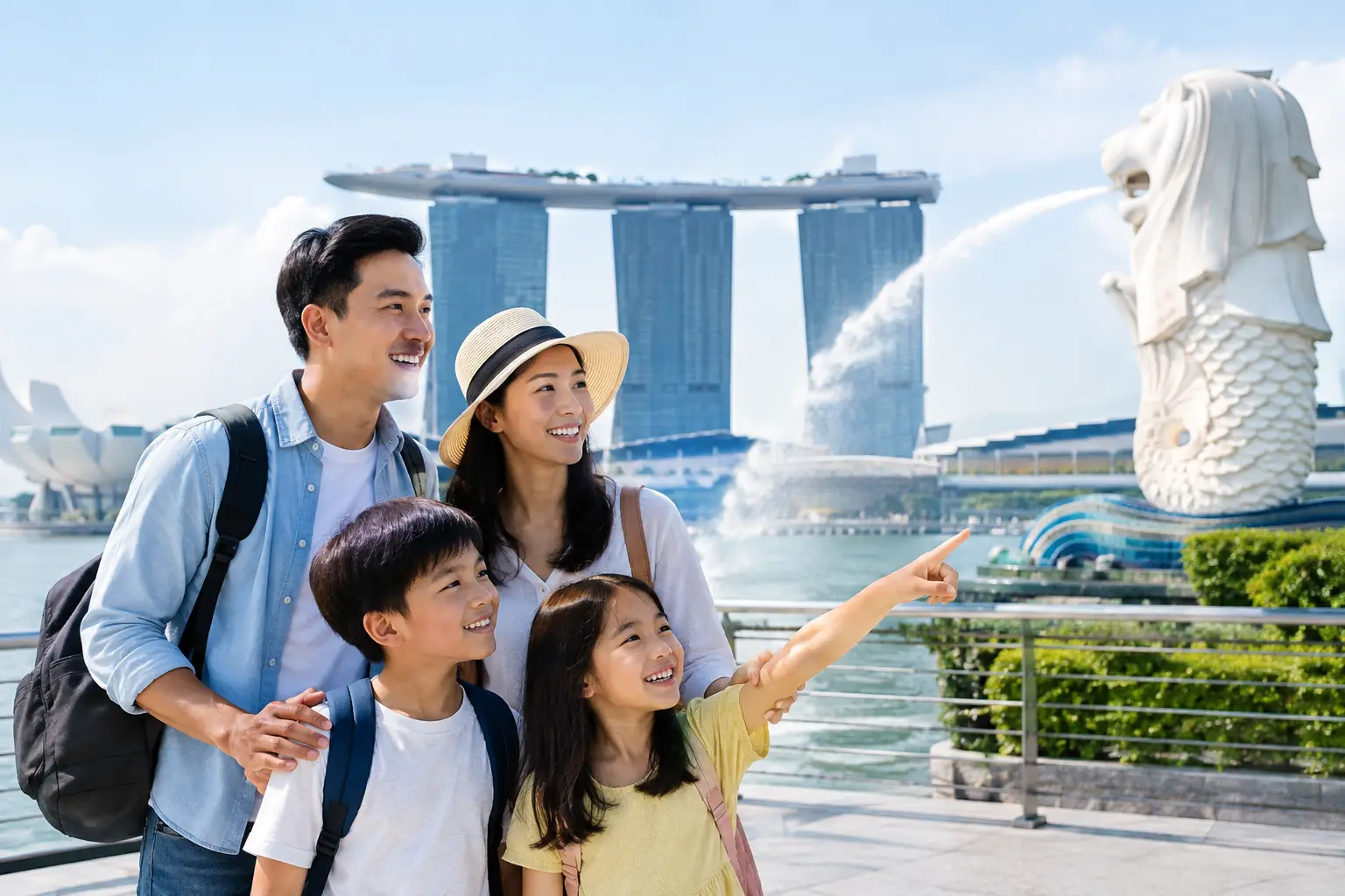 Pengalaman Keluarga Jelajah Singapura Lebih Mudah